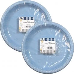 Hanna K Signature SALE Hanna K. Signature Plastic Plates Light Blue 9
