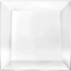 Lillian Tray Mini Clear Plastic Square 6.75