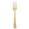 Blue Sky Dynasty Collection Plastic Gold Forks Elegant Cutlery
