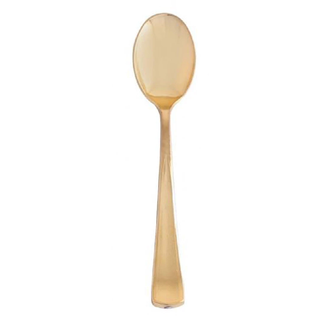 Blue Sky Elegant Cutlery Dynasty Collection Plastic Gold Spoons 1 Blue Sky Elegant Cutlery Dynasty Collection Plastic Gold Spoons
