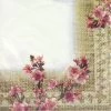 Hanna K Signature SALE Burlap Blossom Lunch Napkins 40 Count Clearance Sale