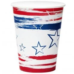 Hanna K Stars 'N Stripes Premium Paper Cups 12oz