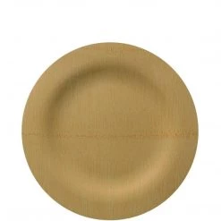 Nicole Fantini Collection SALE Vezee Bamboo Disposable Dinner Plates Round Size 7" 10PC