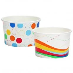 Party Dimensions 8 Oz. Ice Cream Cups Paper Cups