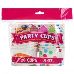Party Dimensions 8 Oz. Ice Cream Cups Paper Cups