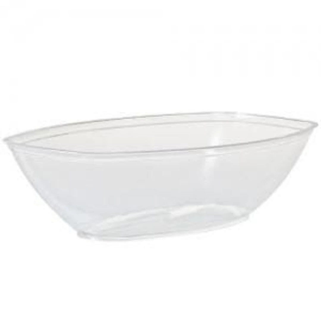 Party Dimensions 80 Oz Clear Plastic Oval Luau Bowl 1 Party Dimensions 80 Oz Clear Plastic Oval Luau Bowl