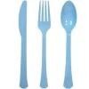 Hanna K Signature SALE Hanna K. Signature Heavy Cultery Light Blue Combo 24 Count Clearance Sale