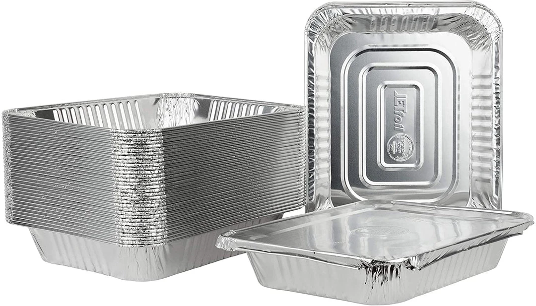 OnlyOneStopShop 9×13 Half Size Aluminum Pans Combo 10 Pans 10 Lids Disposable Regular 5 OnlyOneStopShop 9×13 Half Size Aluminum Pans Combo 10 Pans 10 Lids Disposable Regular