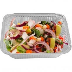 Nicole Collection Disposable Aluminum 1/2 SIZE EXTRA DEEP EXTRA HEAVY FOIL PAN 12 3/4