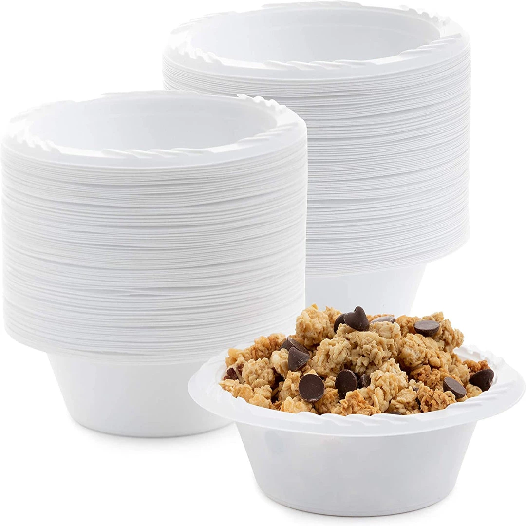 Blue Sky Plastic Bowls White Lightweight Dessert Bowls 5 Oz 3 Blue Sky Plastic Bowls White Lightweight Dessert Bowls 5 Oz