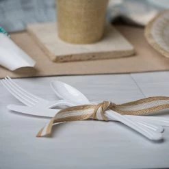 Hanna K Signature Plastic Cutlery Hanna K. Signature Heavy Plastic Knife Clear