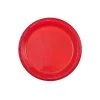 Hanna K. Signature Plastic Plates Red 7"