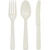 Party Dimensions White Combo Cutlery Plastic Cutlery