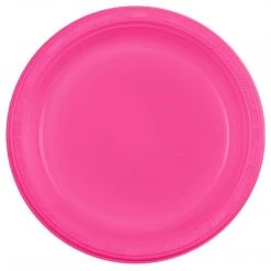 Hanna K Signature SALE Hanna K. Signature Plastic Plates Hot Pink 7" 50 Count