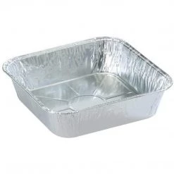 Nicole Collection Disposable Aluminum 9" Square Deep Cake Foil Pan