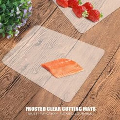 Nicole Collection Nicole Home Collection Clear Kitchen Cutting Board Clear Mats