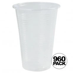Nicole Collection Plastic Cups Nicole Home Collection Everyday Transparent Plastic Cup 9 Oz 960 Pack