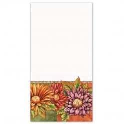 Hanna K Floral Art Heavyweight Plastic Tablecovers 54" X 96"