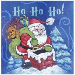 Hanna K Christmas Santa Premium Lunch Napkins