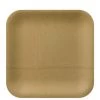 Nicole Fantini Collection SALE Vezee Bamboo Disposable Dinner Plates Square Size 9" 10PC