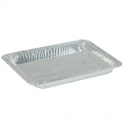 Nicole Collection Disposable Aluminum Large Broiler Foil Pan 13 X 9.63 X 1.33