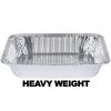 Nicole Collection Disposable Aluminum Foil Pan 1/2 Size Deep Pan Heavy Weight 9' X 13"