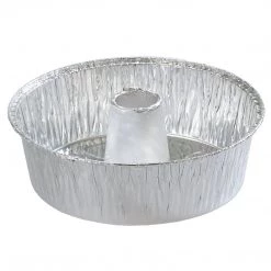 Nicole Collection Disposable Aluminum 8" Angel Tube Foil Pan