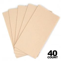 Nicole Fantini Collection SALE VEZEE BAMBOO DISPOSABLE BISTRO NAPKINS 2 PLY 40CT Clearance Sale