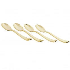 Blue Sky Elegant Cutlery Dynasty Collection Plastic Gold Spoons 8 Blue Sky Elegant Cutlery Dynasty Collection Plastic Gold Spoons