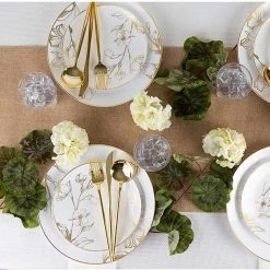 Blue Sky NOVELTY FLATWARE TEASPOONS GOLD Elegant Cutlery