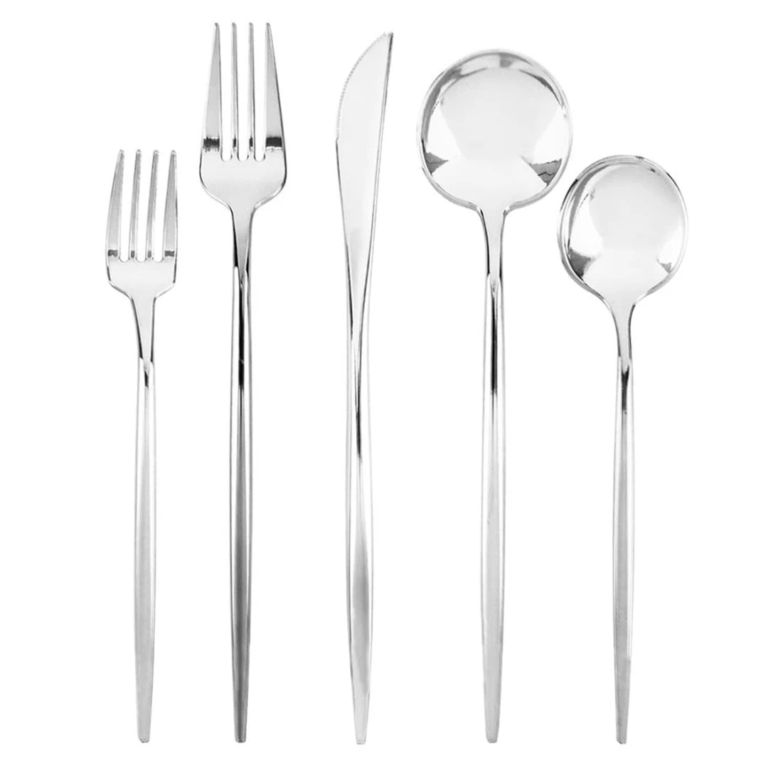 Blue Sky Elegant Cutlery NOVELTY FLATWARE DINNER SALAD FORKS SILVER 3 Blue Sky Elegant Cutlery NOVELTY FLATWARE DINNER SALAD FORKS SILVER
