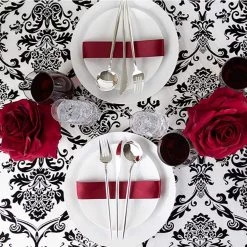 Blue Sky NOVELTY FLATWARE DINNER TEASPOONS SILVER Elegant Cutlery