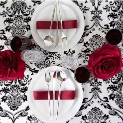 Blue Sky NOVELTY FLATWARE DINNER FORKS SILVER Elegant Cutlery