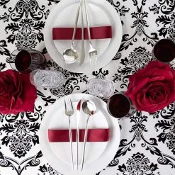 Blue Sky NOVELTY FLATWARE DINNER SOUP SPOONS SILVER Elegant Cutlery