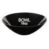 Blue Sky Organic Black Gold Rim Bowls 16 Oz