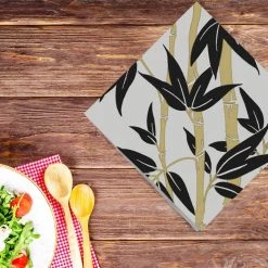 Nicole Fantini Collection Bamboo Garden Disposable Lunch Paper Napkins 20 Ct Elegant Napkins