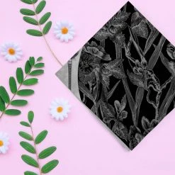 Decorline Black Dinner Setting Lunch Napkins 20 Ct