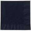 Party Dimensions Black Lunch Napkins