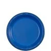 Party Dimensions Plastic Plates Blue Plastic Plate 7"