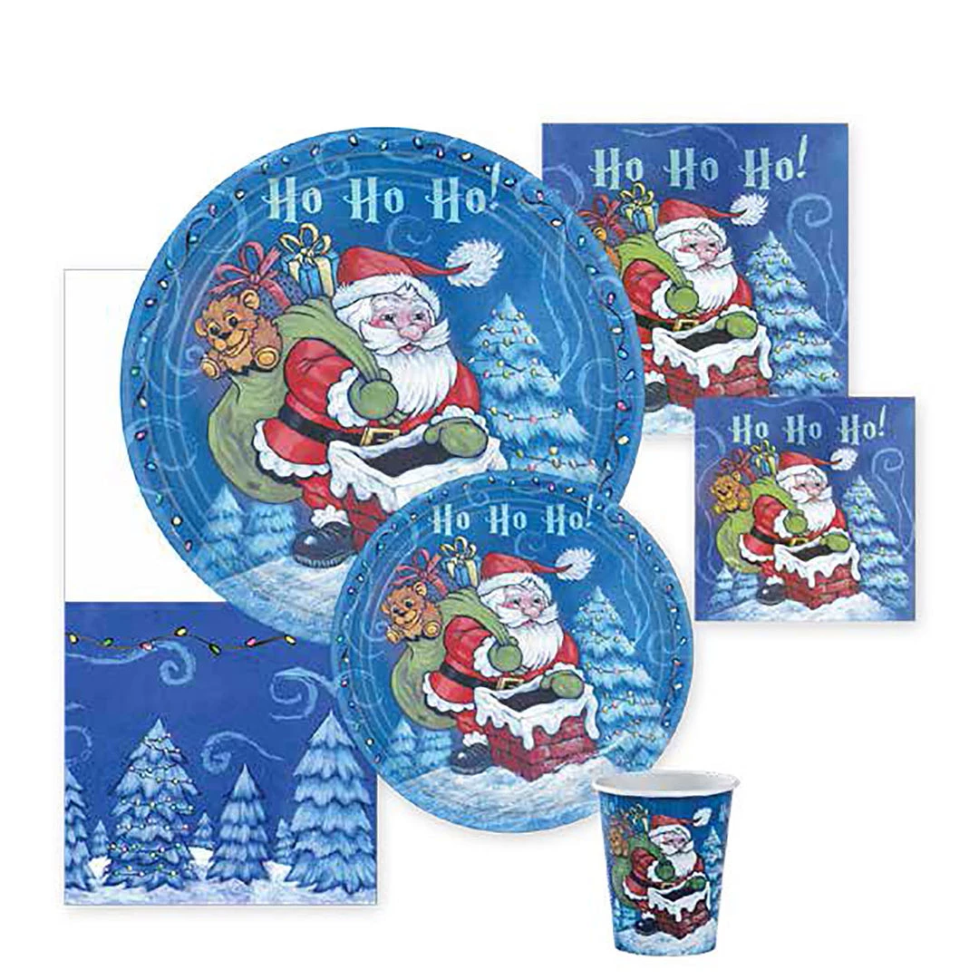Hanna K Christmas Santa Premium Lunch Napkins 2 Hanna K Christmas Santa Premium Lunch Napkins