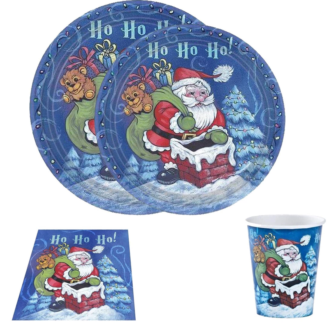 Hanna K Christmas Santa Premium Lunch Napkins 3 Hanna K Christmas Santa Premium Lunch Napkins