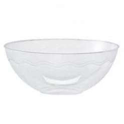 Hanna K Signature Clear Plastic Bowl 60 Oz Serving Bowls
