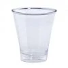 Lillian Clear XTRA HEAVY WEIGHT Plastic Double Shot Cup 5 Oz
