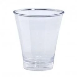Lillian Clear XTRA HEAVY WEIGHT Plastic Double Shot Cup 5 Oz