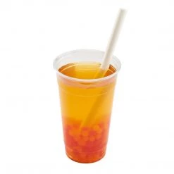 Colosal Colossal Individually Wrapped Beverage Straws 7 3/4 Inches Smoothie Cups
