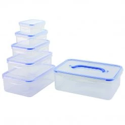Nicole Collection Nicole Home Collection Multi Premium Heavy Weight Plastic Clear Containers Deli Storage Containers