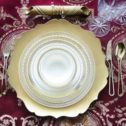 Decorline Clearance Sale SALE Luxury Modern Design Gold Knives 20 Count