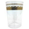 Decorline SALE Prestige Collections Tumblers Clear Gold 10 Oz 10 Count
