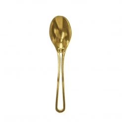 Decorline SALE Modern Collection Contemporary Design Tea Spoons Gold 20 Count
