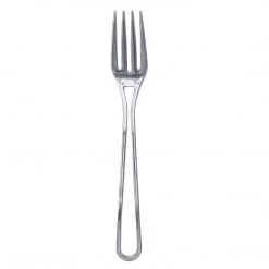 Decorline SALE Modern Collection Contemporary Handle Design Silver Forks Clearance Sale